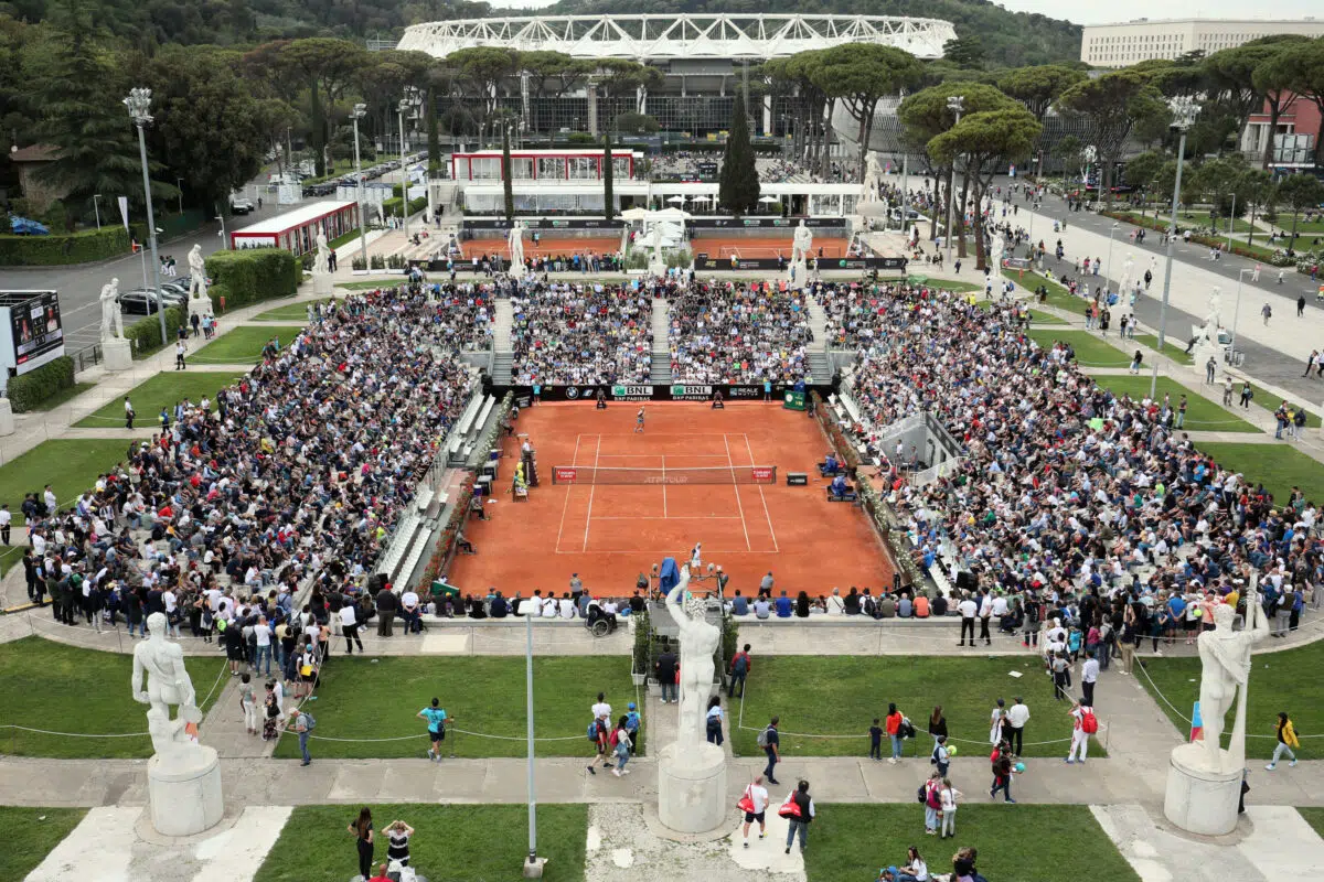 Italian Open 2023 schedule, Order of play today