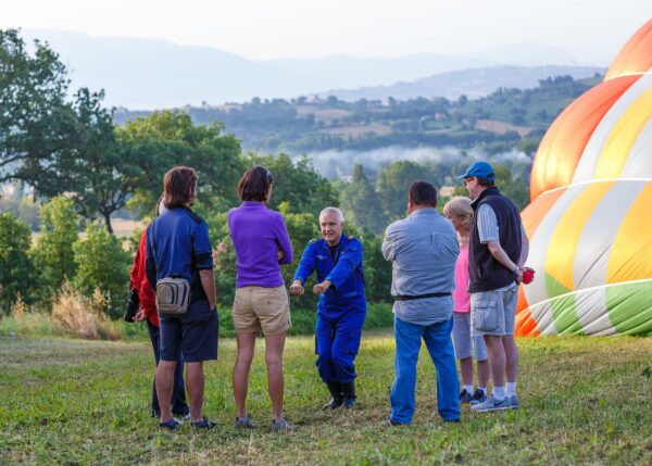 Hot Air Balloon Ride Umbria - Fly Over Assisi and Perugia