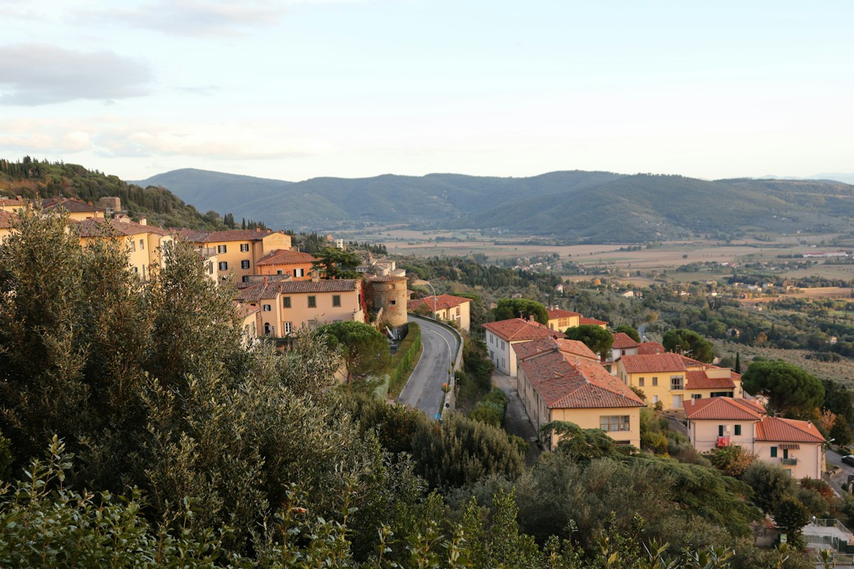 Cortona countryside in Tuscany, setting for Under the Tuscan Sun filming locations
