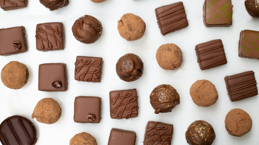 Assorted artisan chocolate bars illustrating the Eurochocolate Perugia 2026 guide