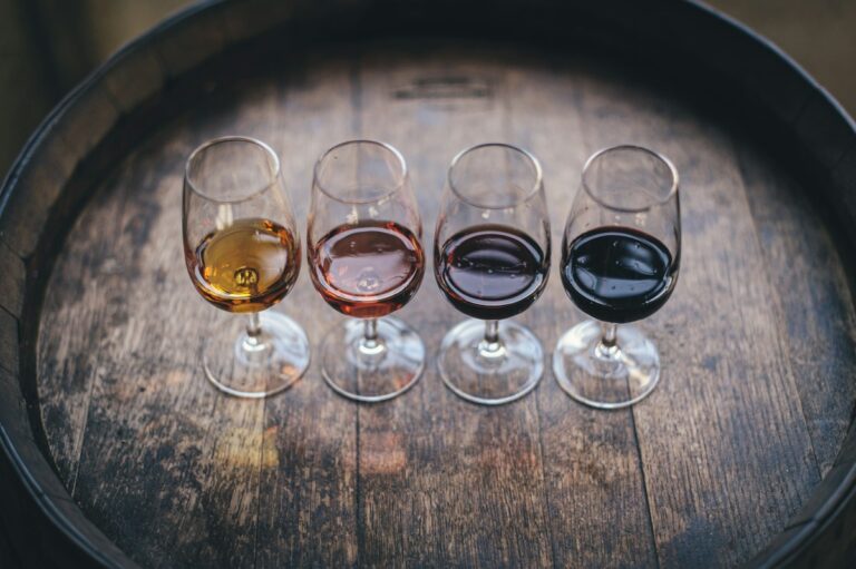 Wine glasses prepared for a tasting, illustrating the Merano Wine Festival 2026 guide