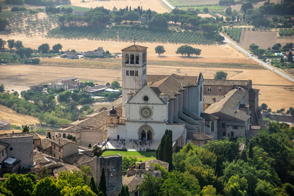 Assisi and the Basilica of Saint Francis in Umbria