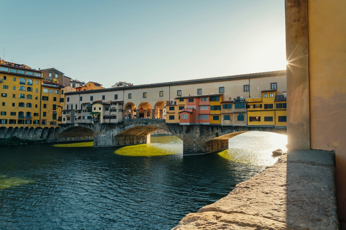 Ponte Vecchio over the Arno in Florence