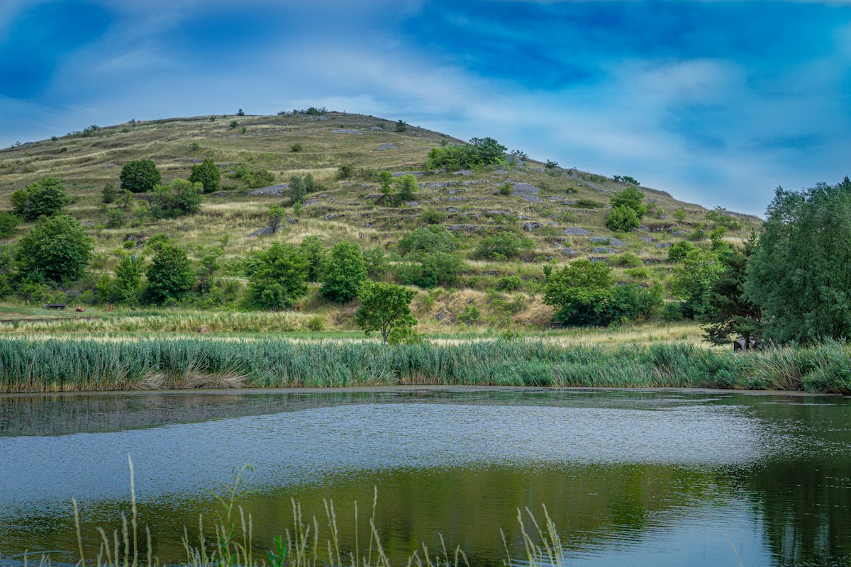 Lake near Santo Stefano di Sessanio, one of the hidden gems of Abruzzo