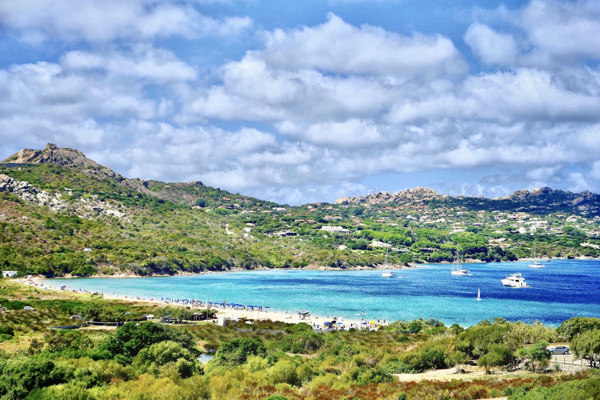 La Sciumara beach near Palau, a stop on a northern Sardinia itinerary