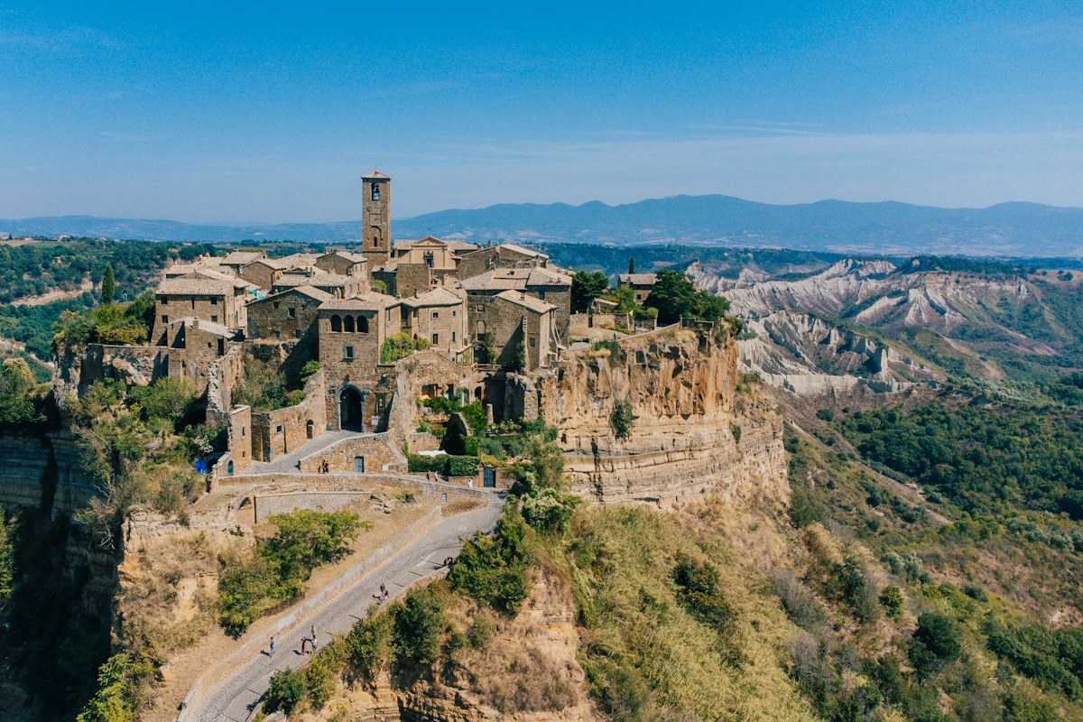 Things to do in Tuscia: Civita di Bagnoregio perched on its ridge