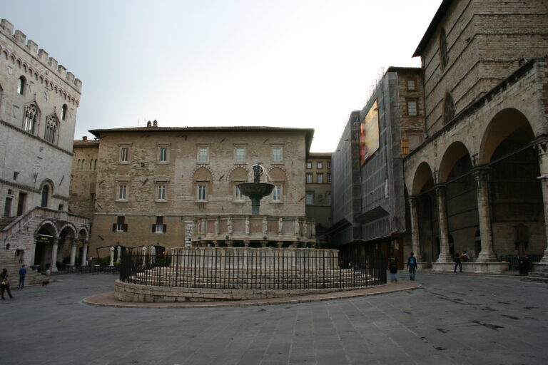 Piazza IV Novembre and Palazzo dei Priori in Perugia, Umbria